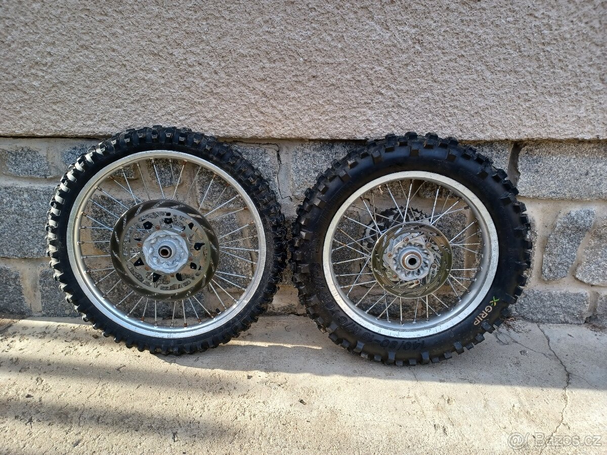 KTM LC4 640 - 620 KOLA, TLUMIČE, PUMPY, BRZDIČE ... - 2