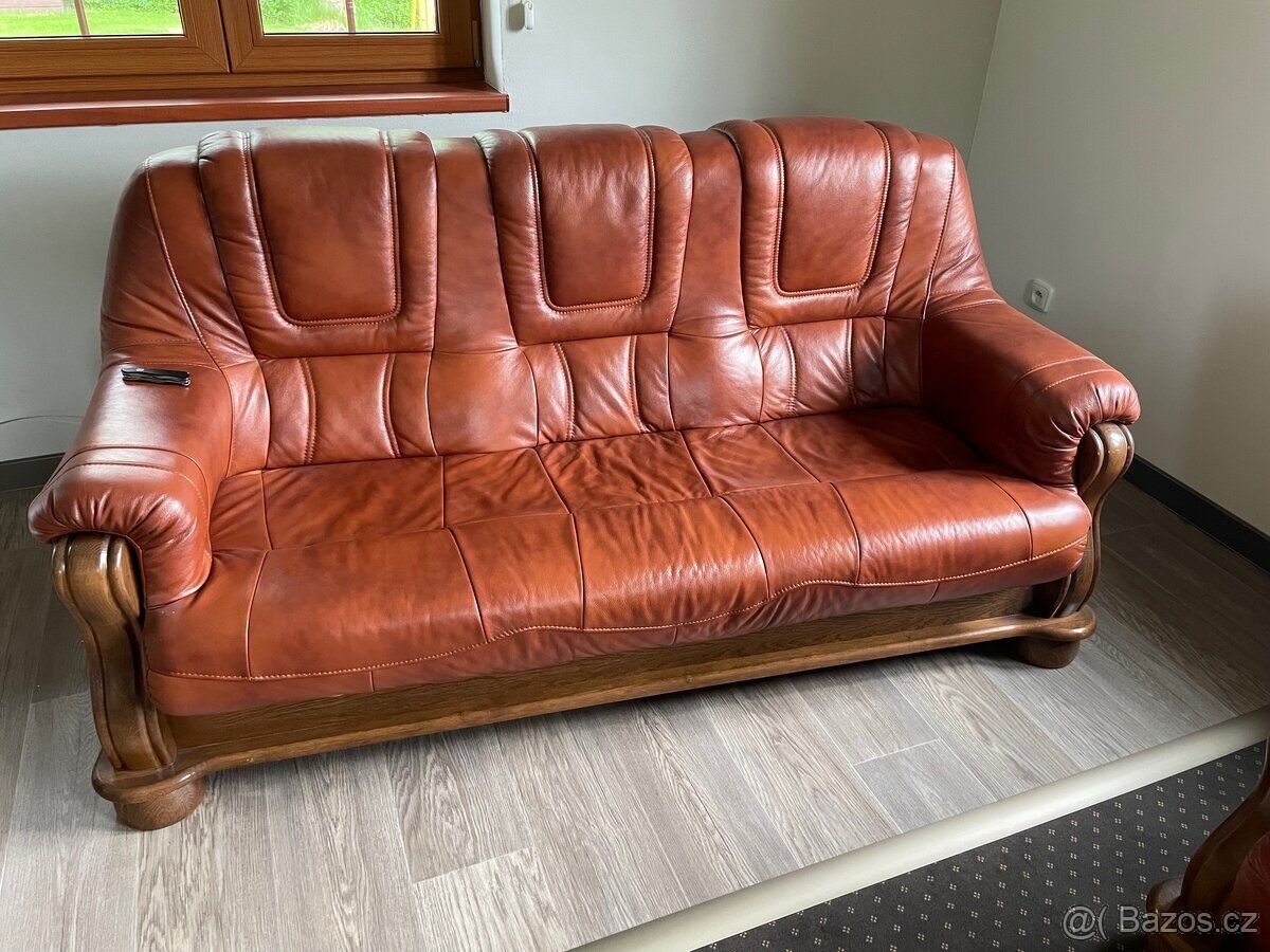 Kožená sedačka - 2