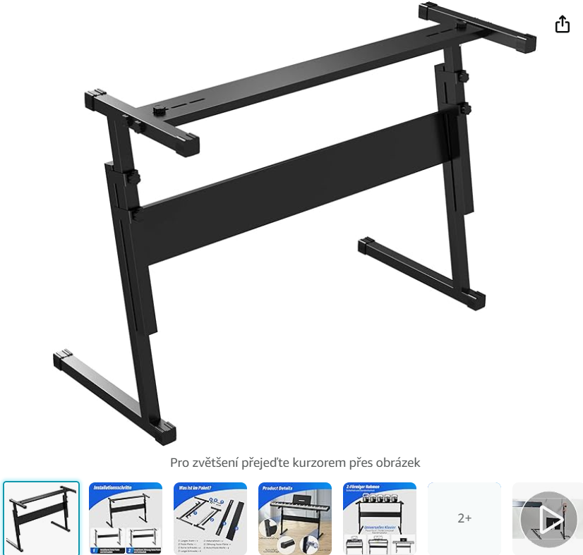 KLÁVESY YAMAHA PSR-F51 - 2