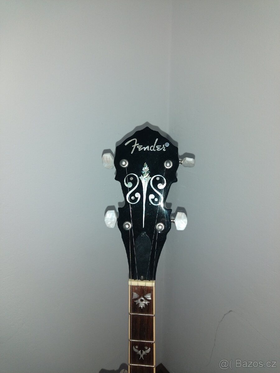 Fender Concert Tone 54 – 5strunné banjo | top stav | kufr - 2
