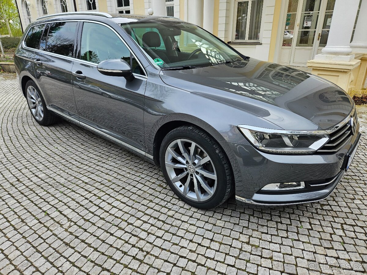 VW Passat B8 Highline 2.0 TDI 110 kW DSG, 2017, 168.000 km - 2