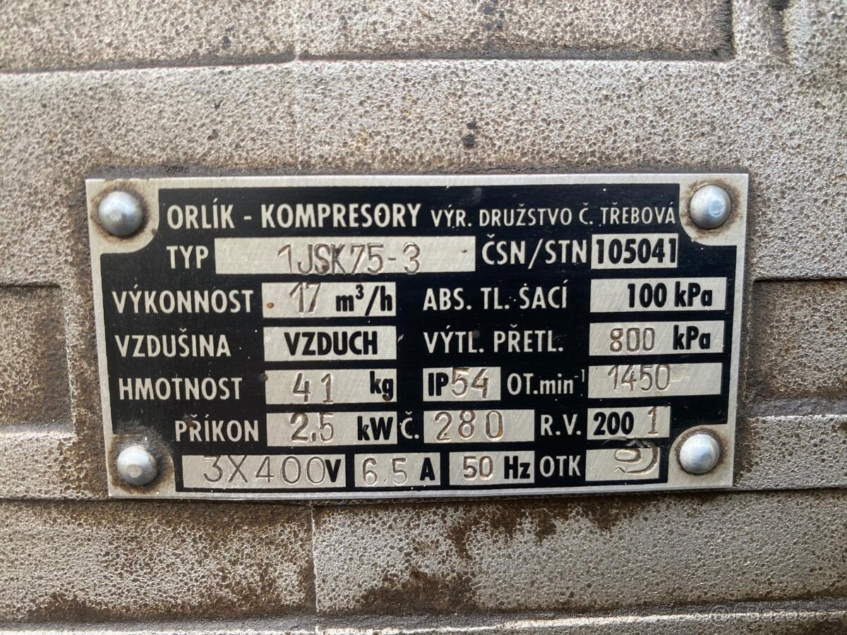 Kompresor ORLÍK PKS 17/150 - 2