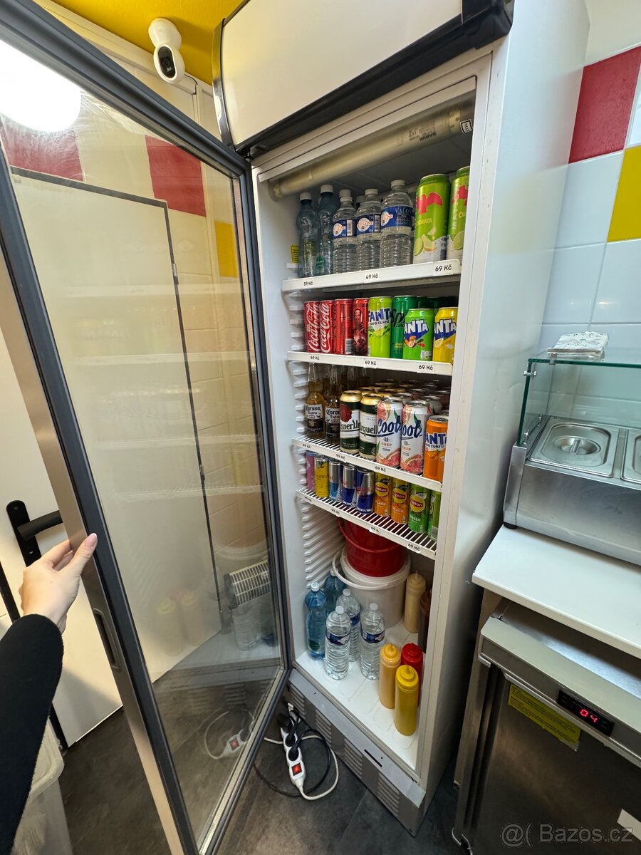 Prosklená lednice - 2