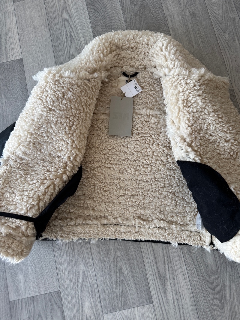 Kožená bunda s kožíškem - 2