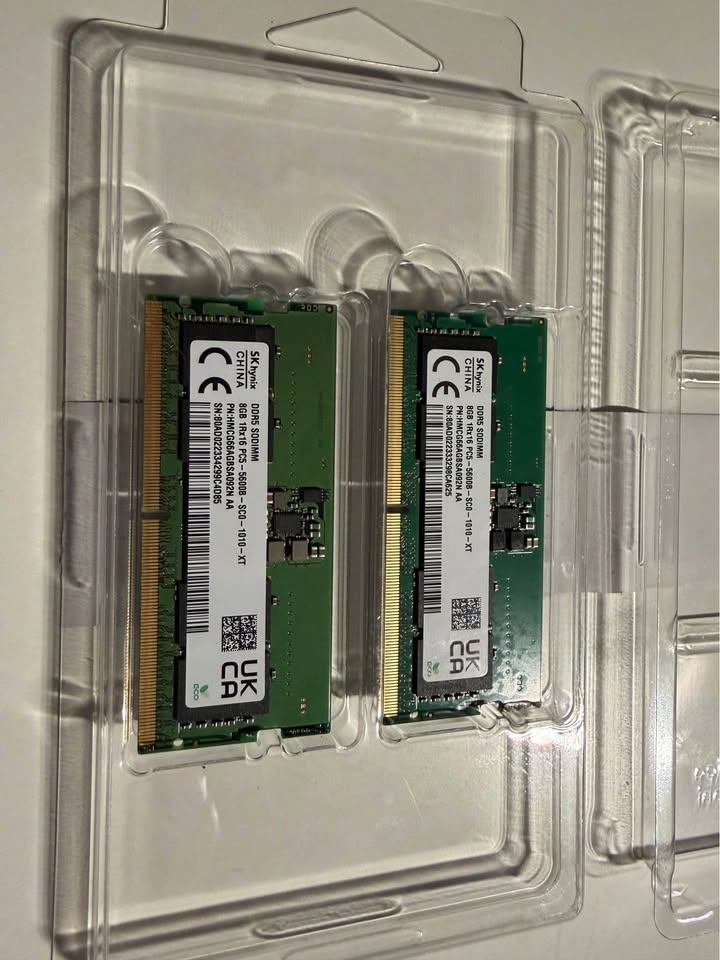 16 GB DDR5 RAM paměti do ntb - 2