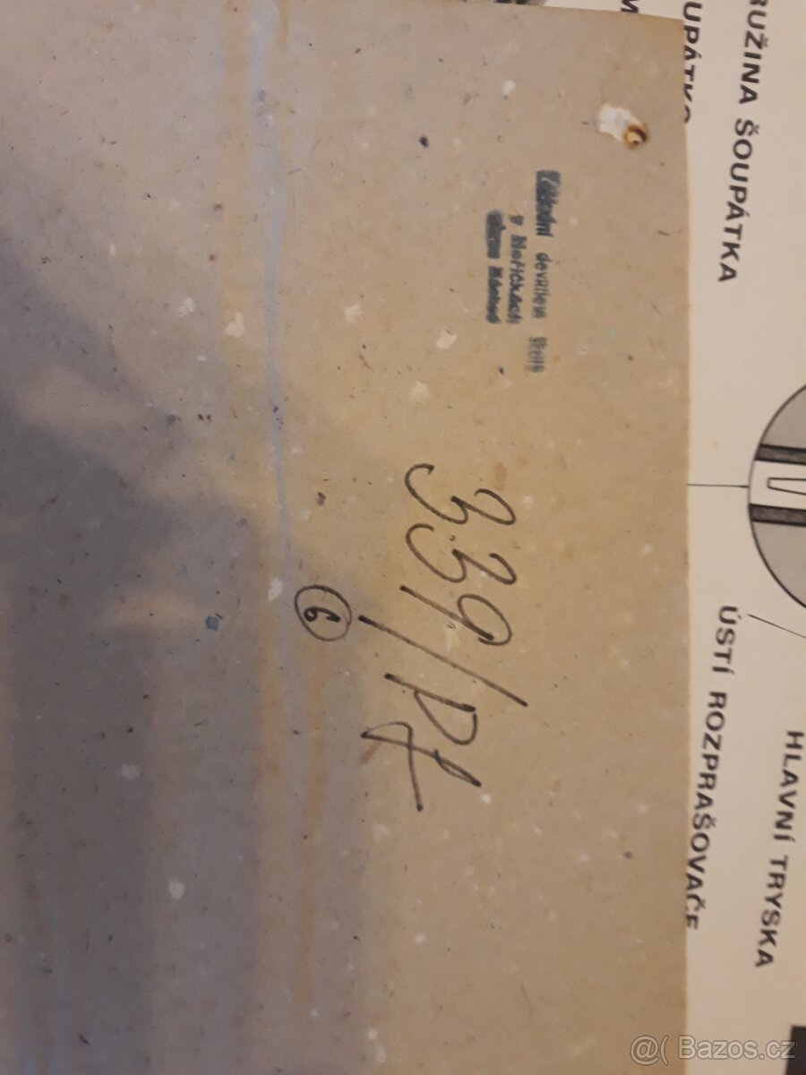 Plakát palivová soustava. - 2