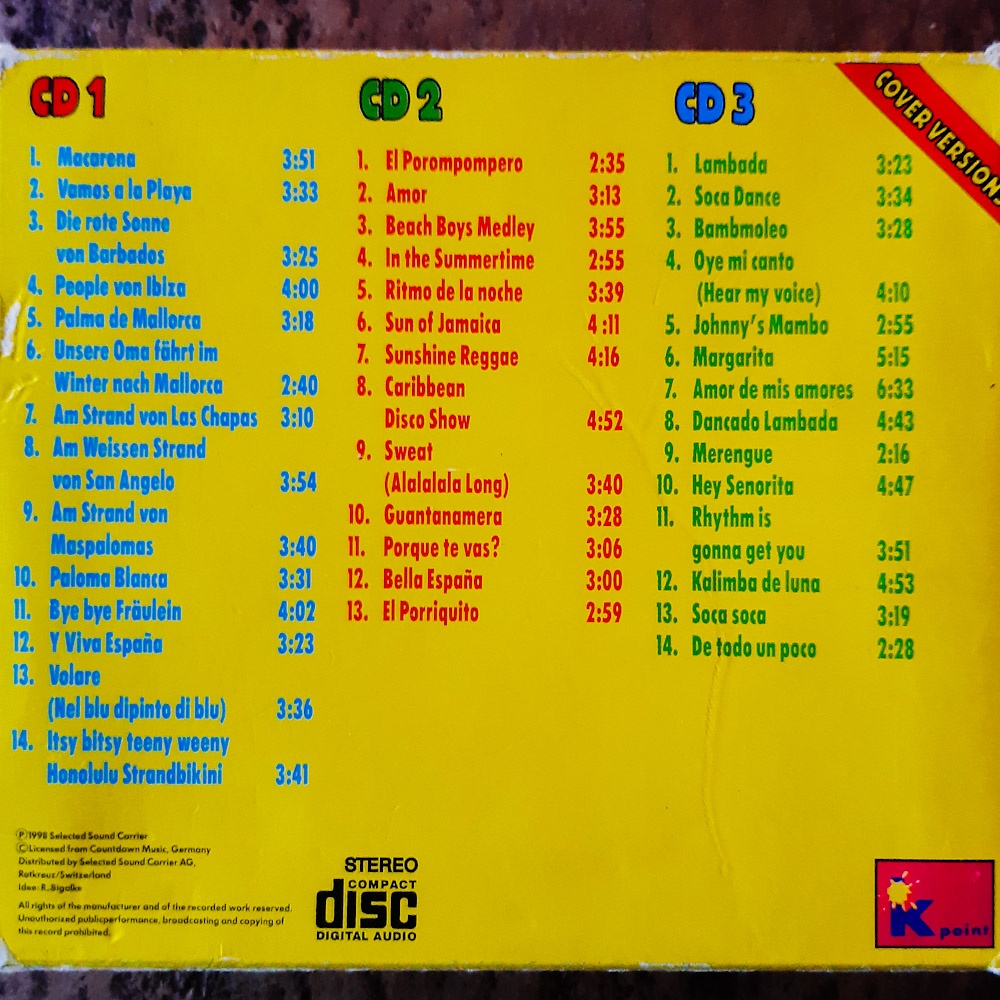 MALLORCA HITS (BOX 3x CD) - 2