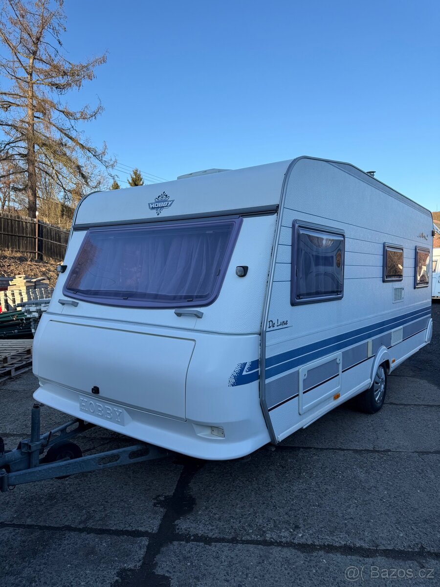 Hobby 495 - markýza, předstan, TV - 2