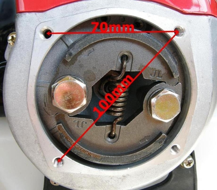 Motor do koloběžek a křovinořezů lodních motorů - 2
