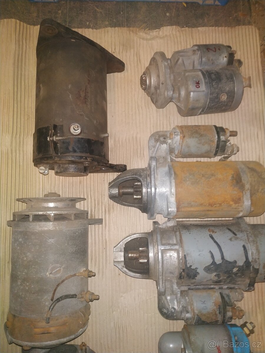 startéry, dynama škoda - 2