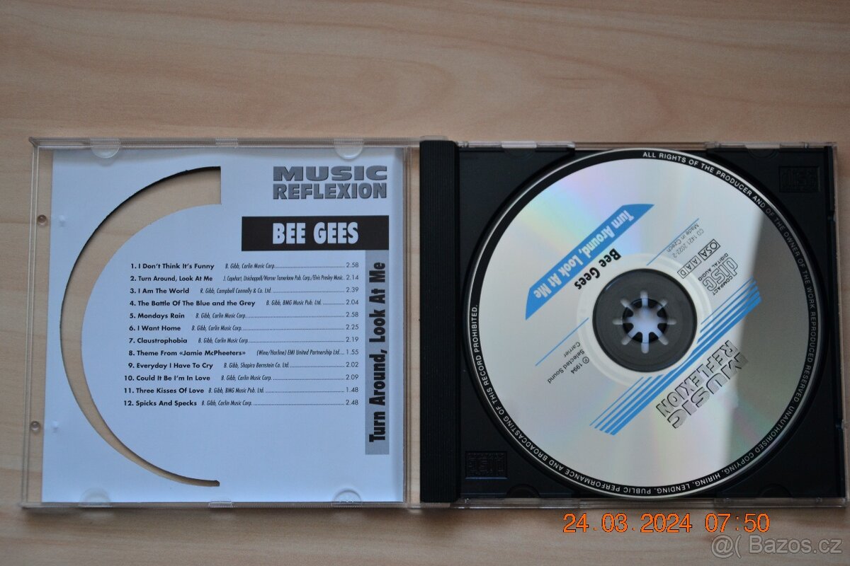 CD Bee Gees - Turn Around, Look At Me - 2
