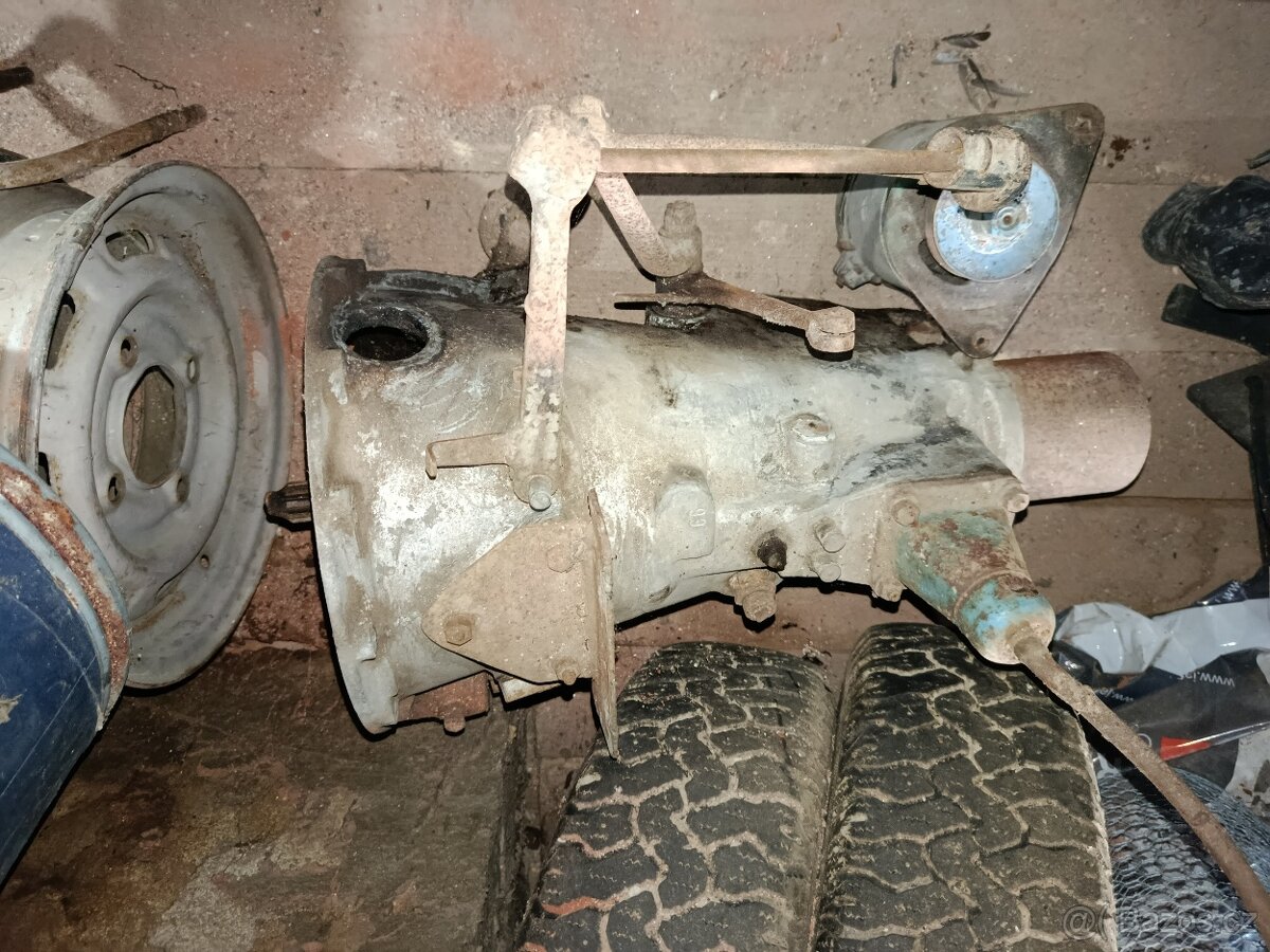 Tatra 57B převodovka, dynamo - 2