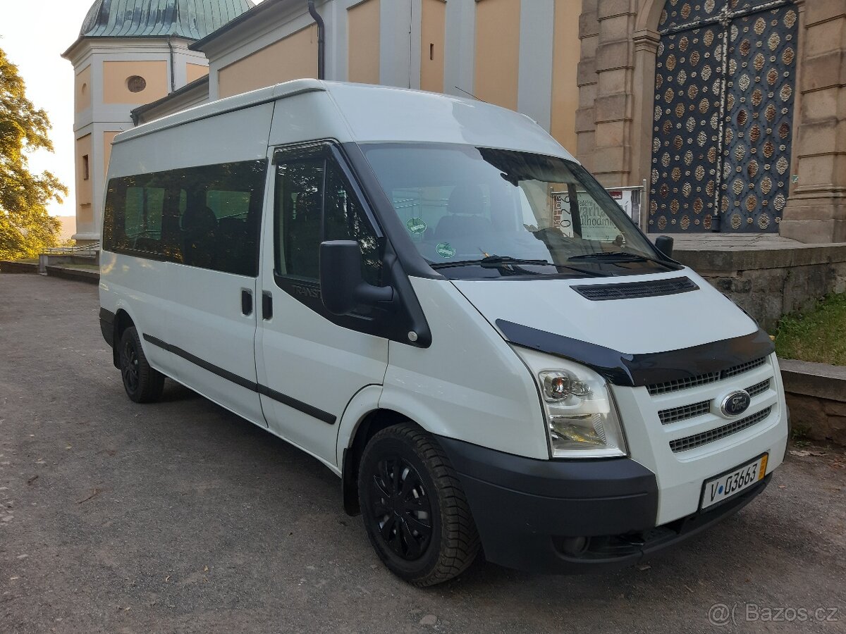 FORD TRANSIT L3H2 DEVĚT MÍST, TOP STAV - 2