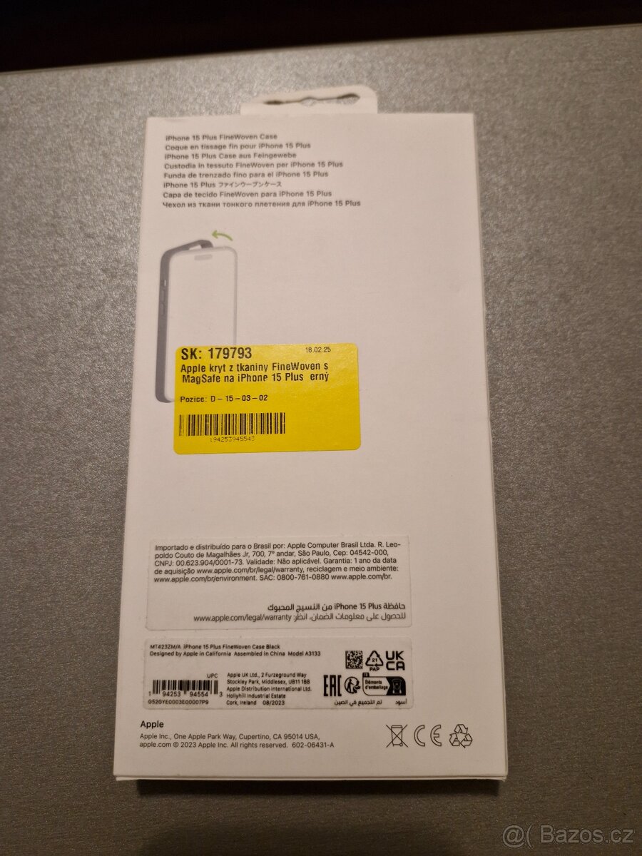 iPhone 15 plus FineWoven Case kryt Apple - 2