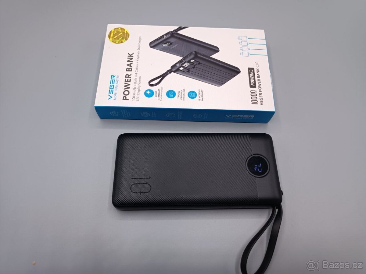 Powerbanka VEGER C10 10 000 mAh SUPER CENA - 2
