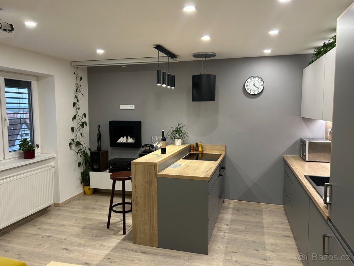 Slunný moderní byt 3+kk s vlastním parkováním a zahradou. - 2