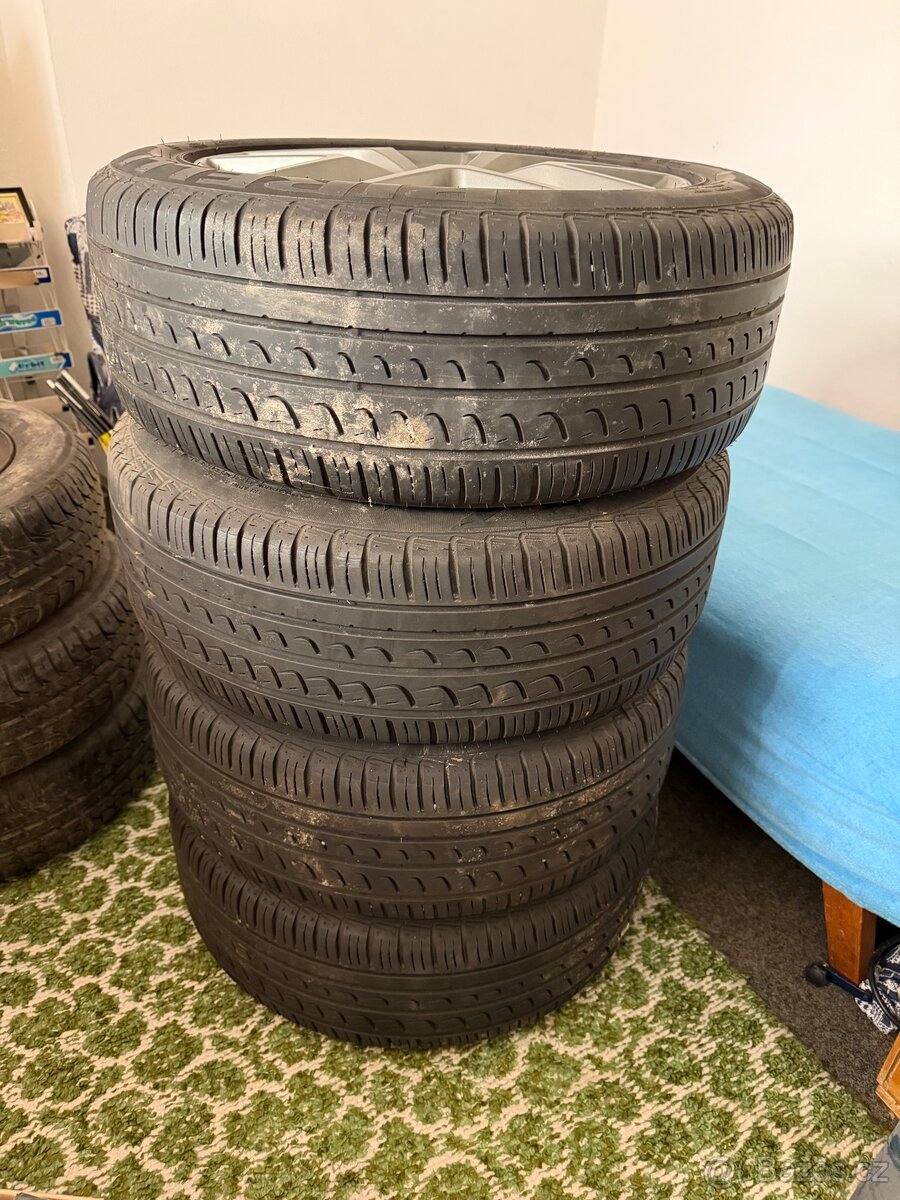 Borbet Y 5x100 R16, Pirelli P7 205/55 R16 - 2