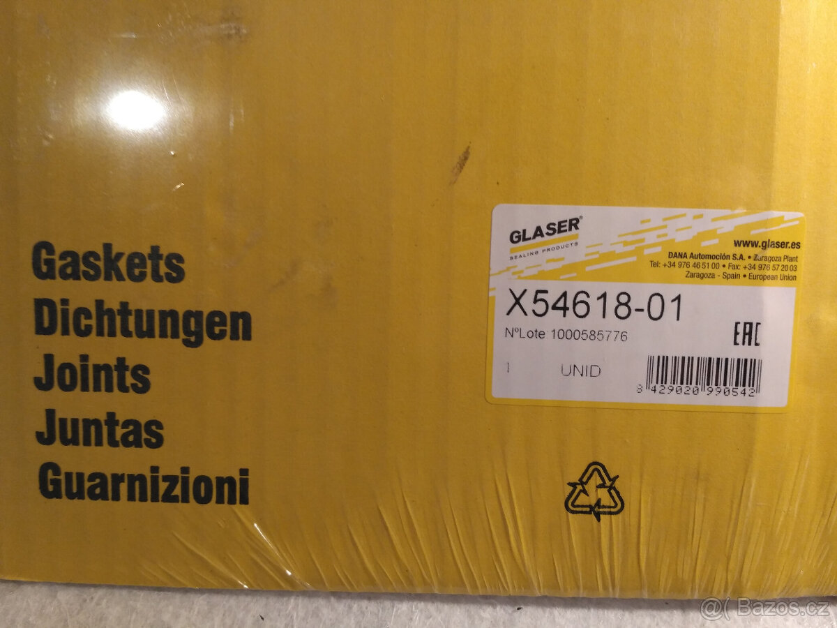 FORD těsnění olejové vany Glaser X54618-01 - 2