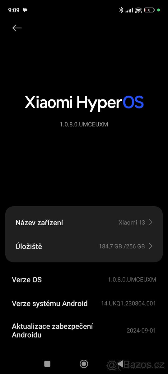 Xiaomi 13 256GB černý - 2