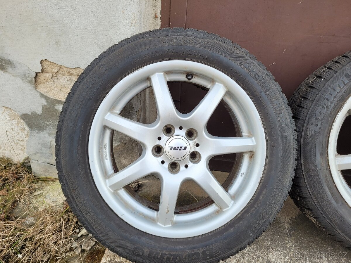 Zimní sada 5x100 s pneu 205/55/16 - 2