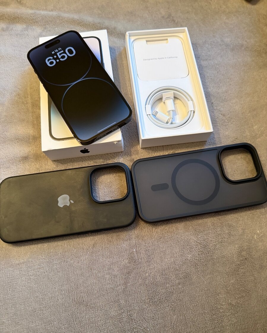 Prodám IPhone 14 PRO 128GB SPACE BLACK - 2