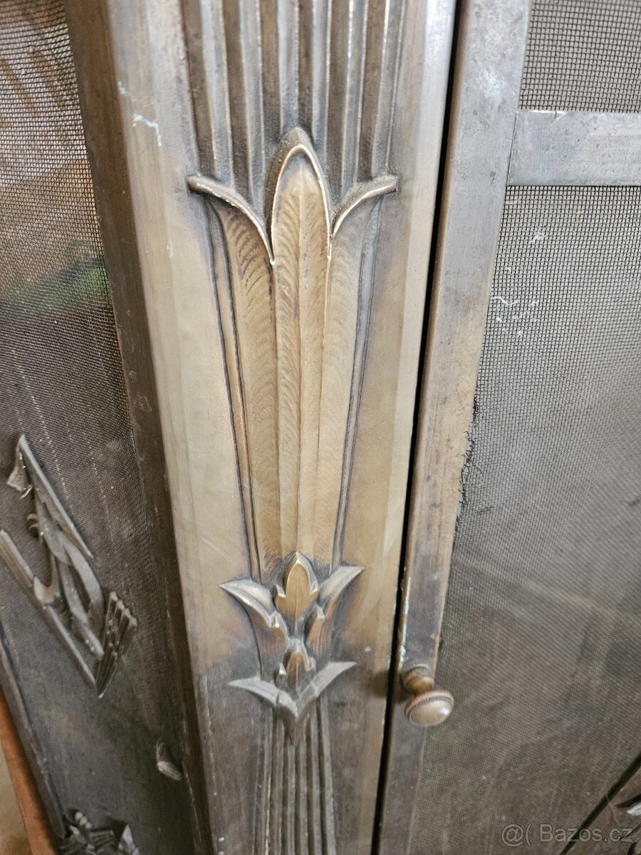 Rohová zástěna ke kamnum - 2