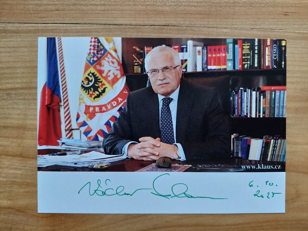 Vlastnoruční autogramy, podpisy slavných osobností, autogram - 2