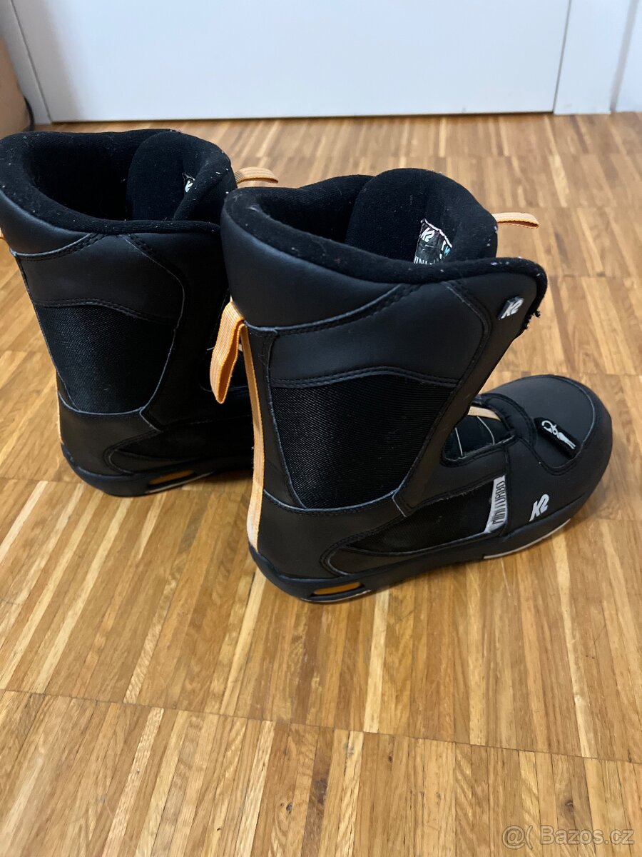 Dětské rostoucí SNB boty K2 Mini Turbo - velikost EUR 36 - 2