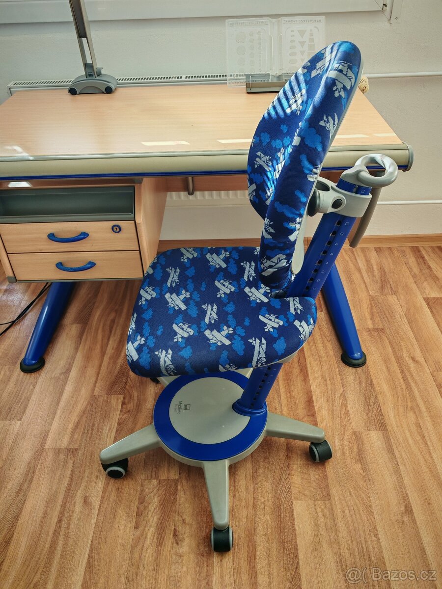 Rostoucí stůl Moll Champion dětský studentský - 2