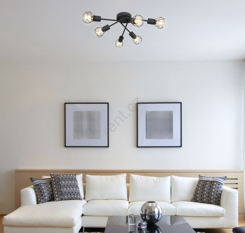 Stropní světlo Globo Xara - 6xE14/40W/230V - 2