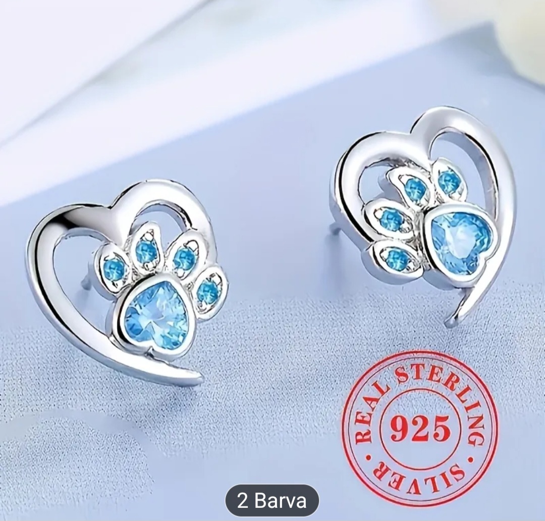 Stříbrne náušnice - 2