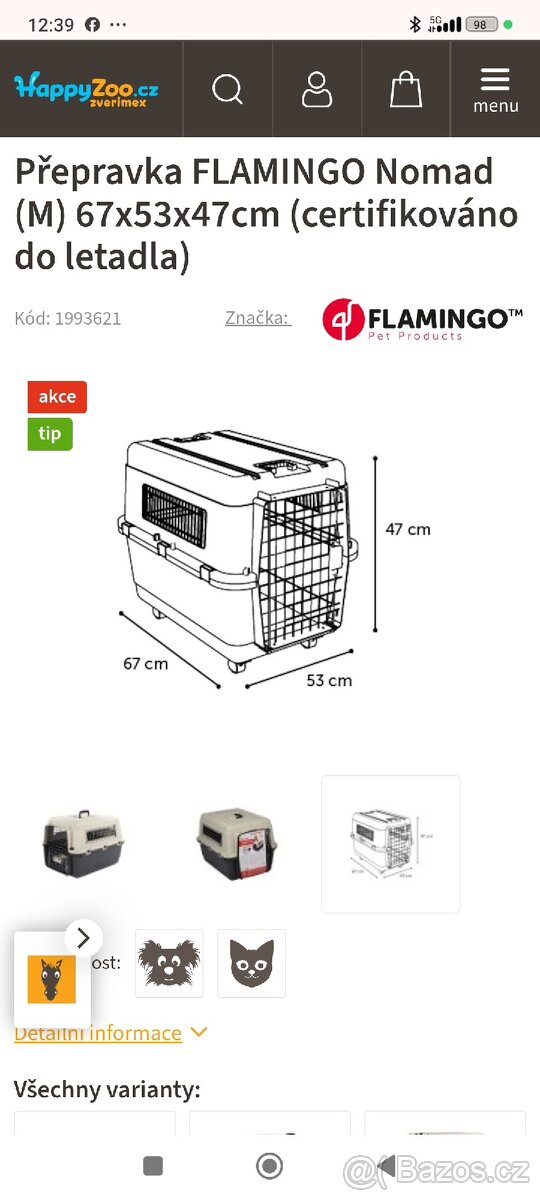 PŘEPRAVNÍ BOX na mazlíčka - 2