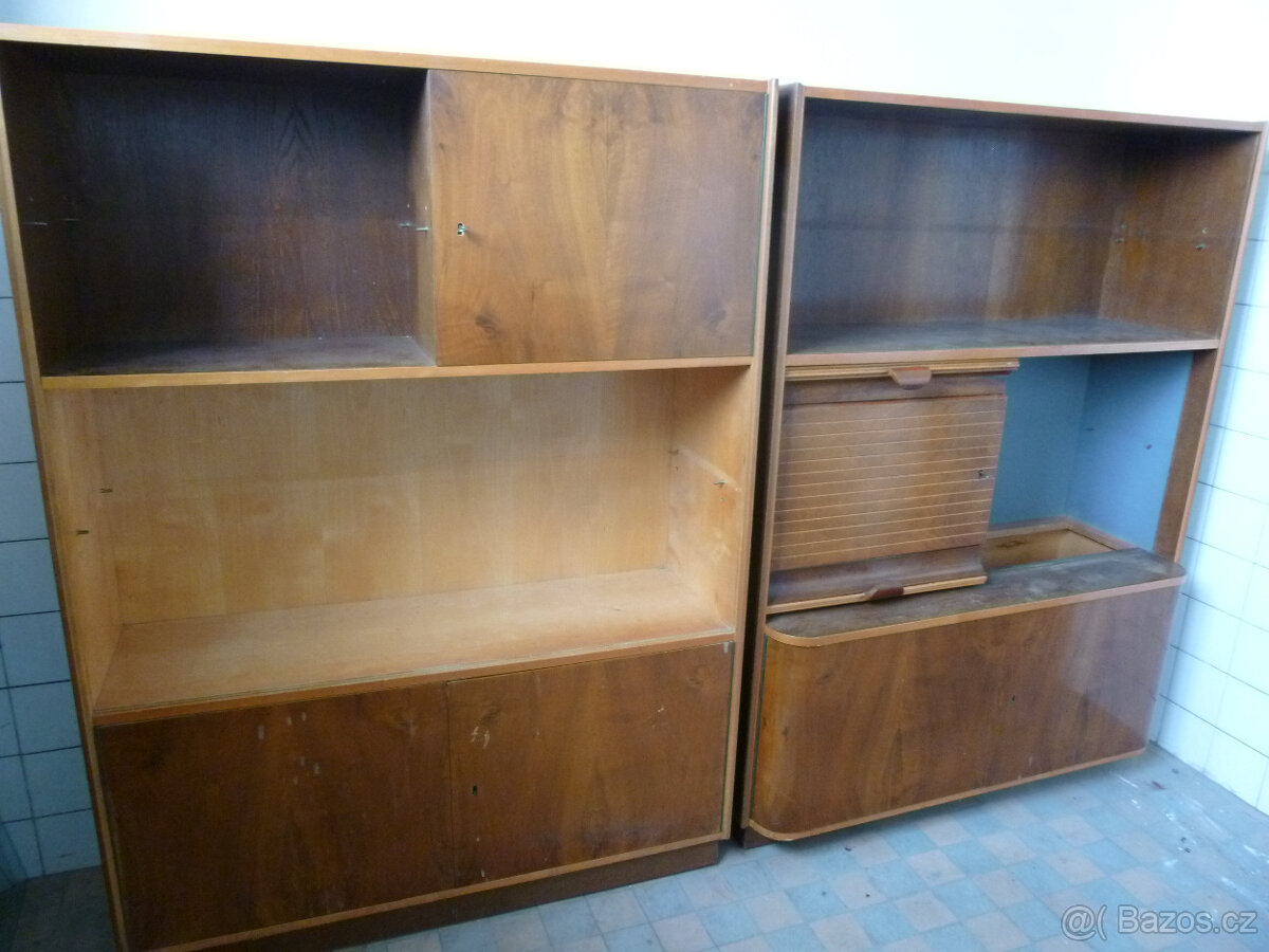 Retro obývací stěna - 2