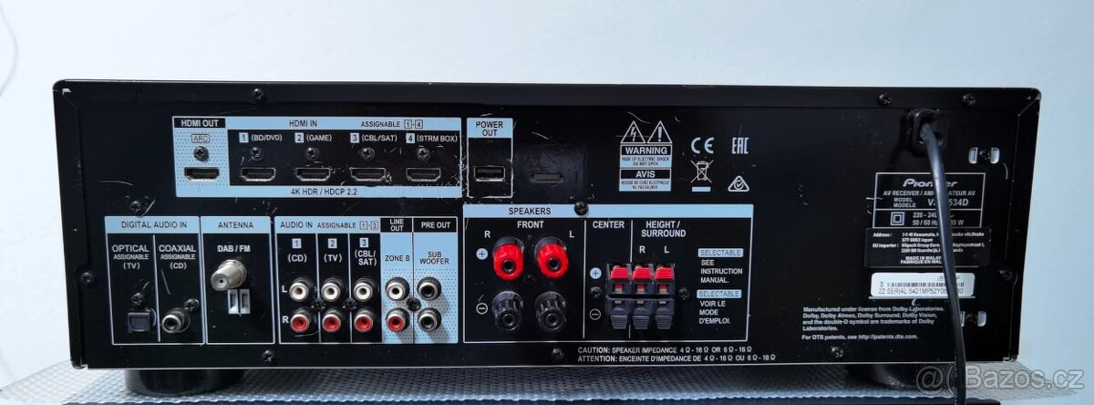 Pioneer VSX‑534D - 2