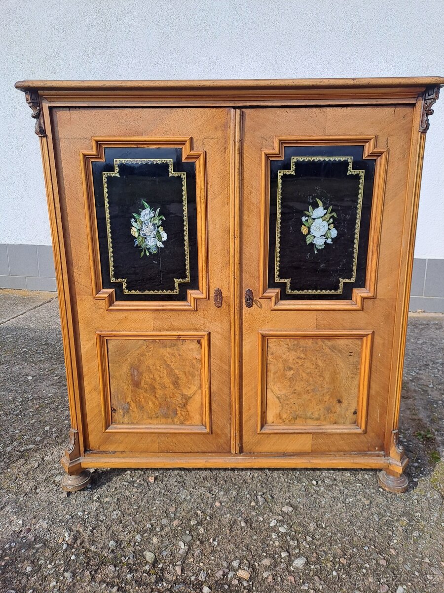 starožitná komoda - vertiko - 2