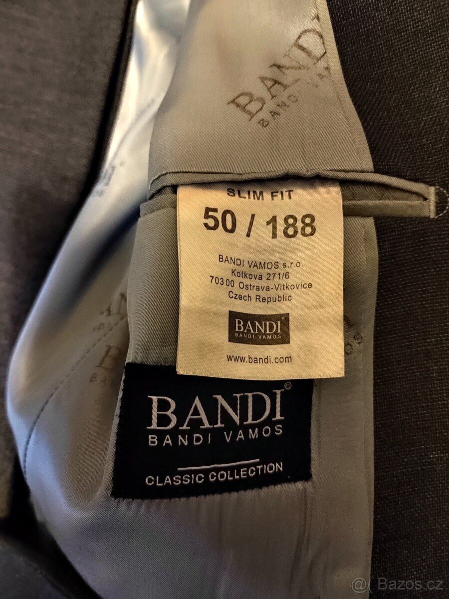 Pánský oblek bandi 50/188 - 2