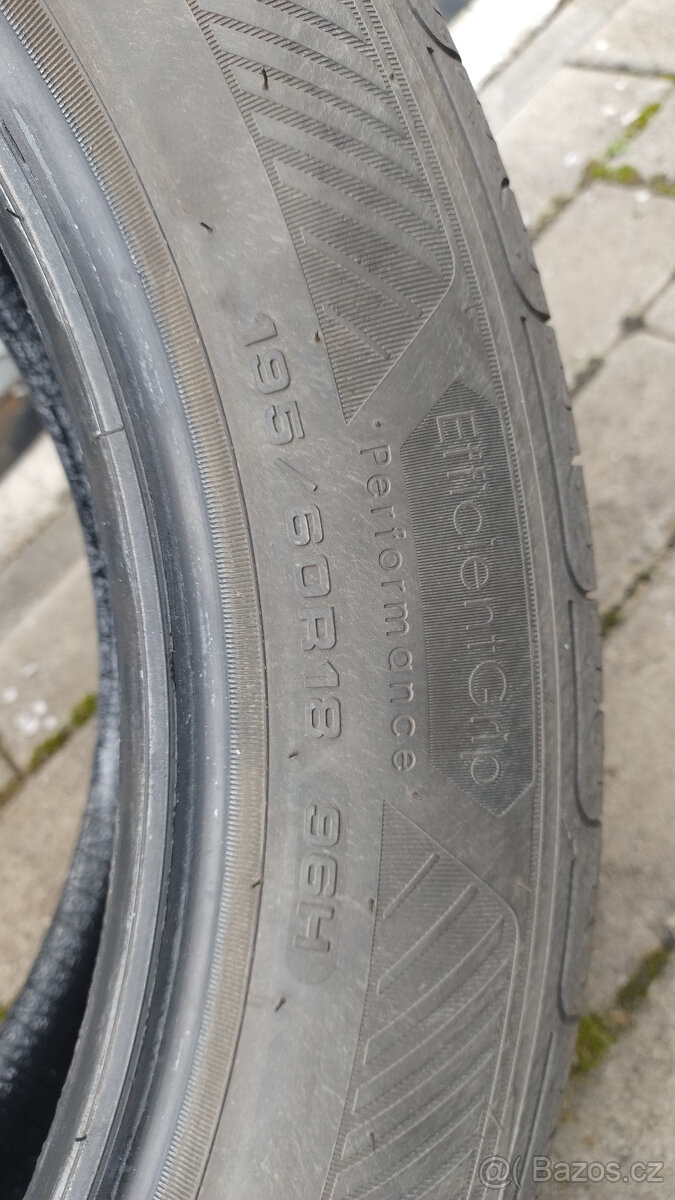 Letní goodyear efficientgrip performance 195 60r18 - 2