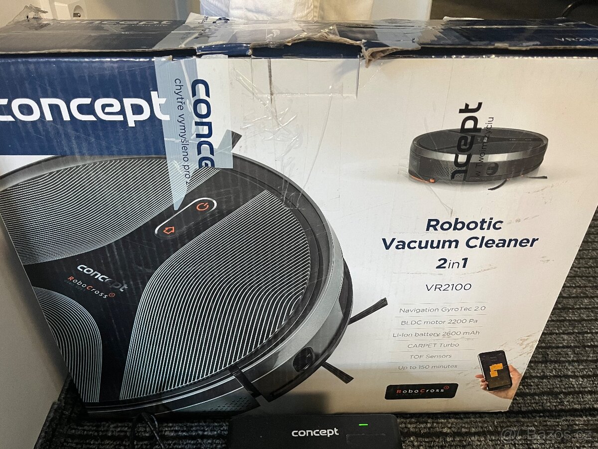 Robotický vysavač Concept VR2100 - 2