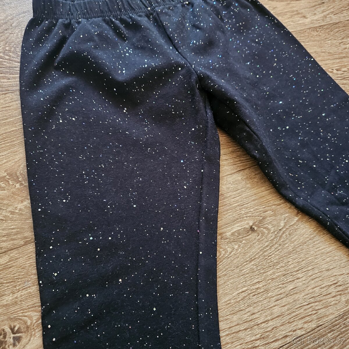 Dívčí teplé leginy se třpytkami vel. 134/140 - 2