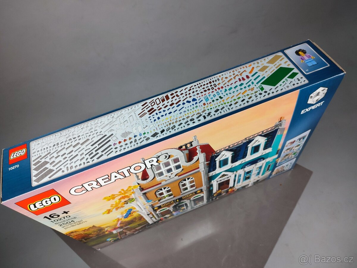 LEGO 10270 - Knihkupectví - 2