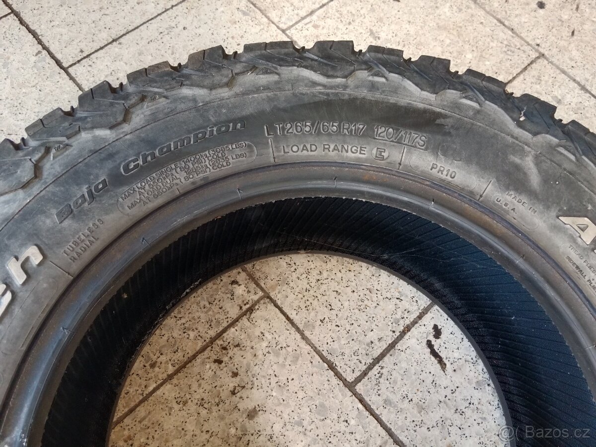 LT 265/65 R17 BAJA CHAMPION GOODRICH - 2