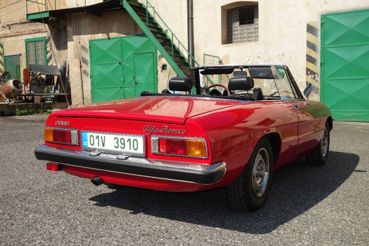 ALFA ROMEO 2000 GTV Spider 115.38 - 2