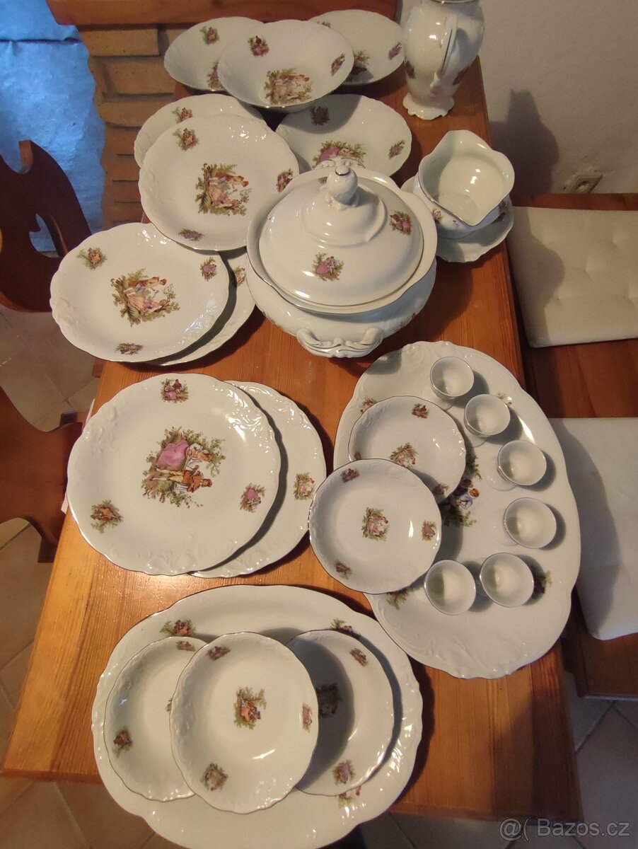 Polský porcelánový set - 2