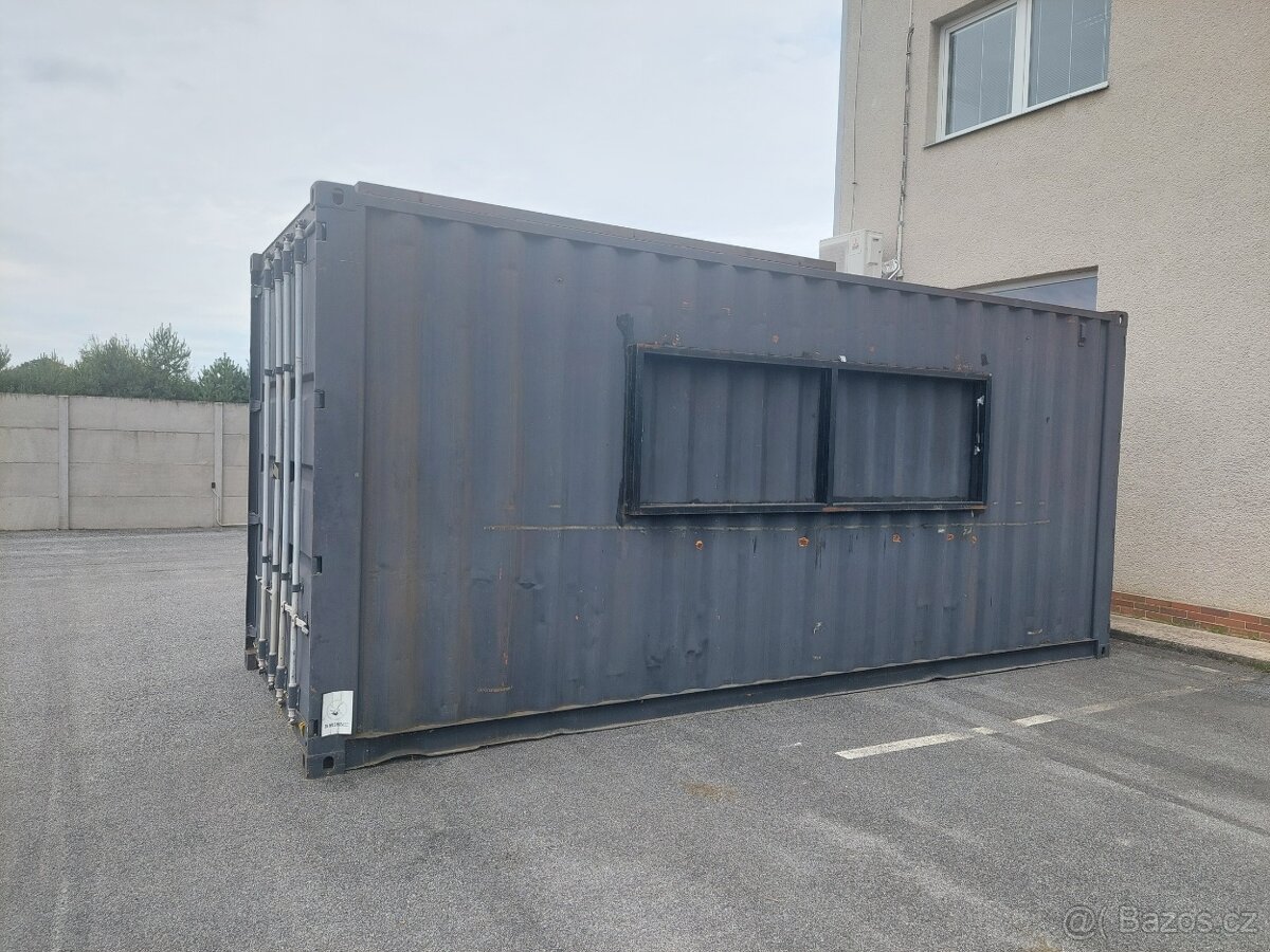 Lodní kontejner 20' - Kiosek. Prodejní stánek. - 2
