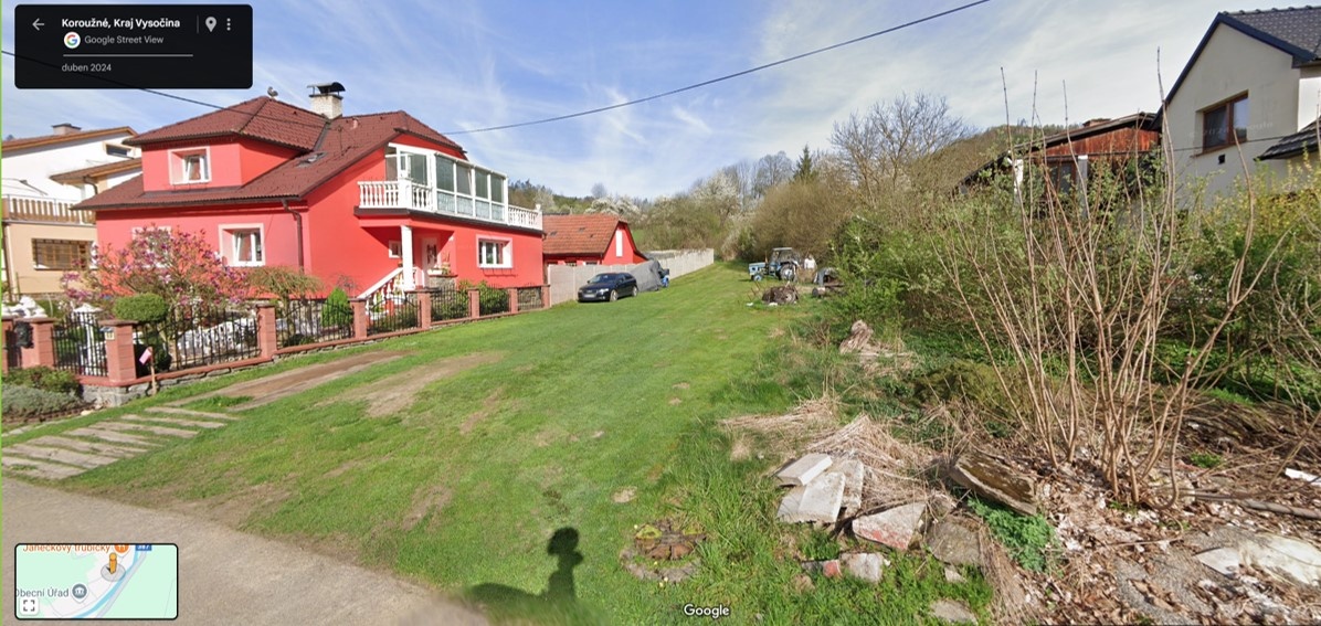 Prodej stavebního pozemku 1065m2 Koroužné - 2