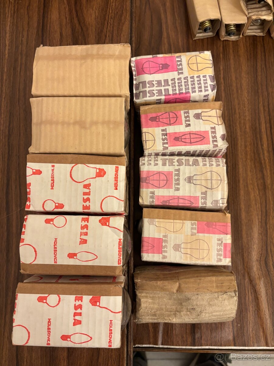 Staré žárovky retro TESLA - 2