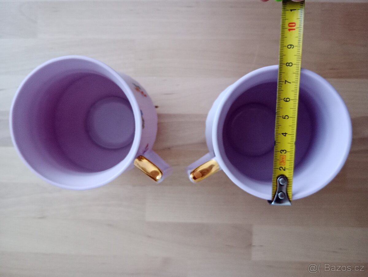 Růžový porcelán H&C a JSK - 2