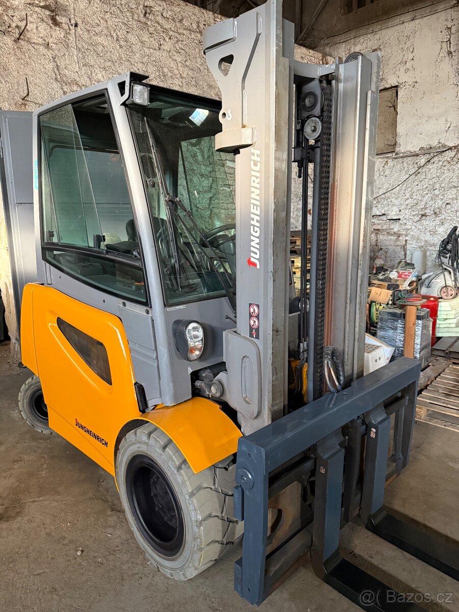 ✳️ Akce el. VZV Jungheinrich EFG 545 s pozicionérem ✳️ - 2