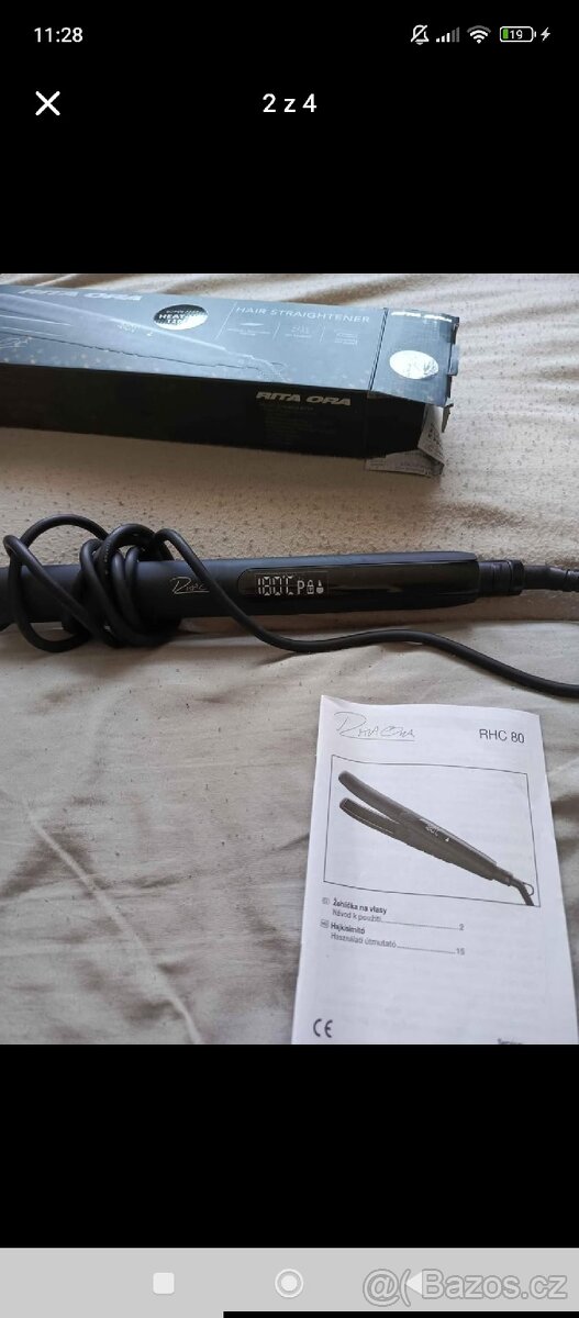 Žehlička na vlasy Rita Ora - 2