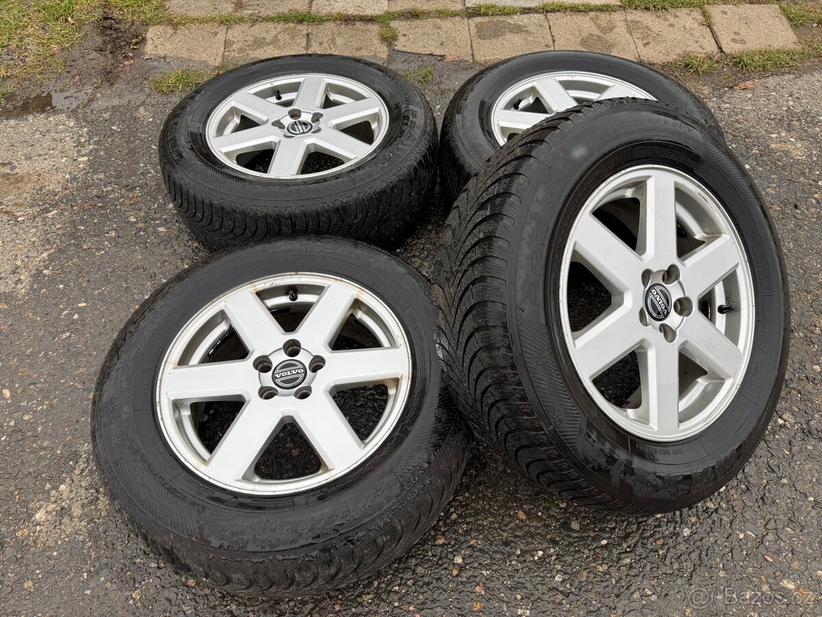 Alu kola 5x108 R17 včetně zimních pneu 235/65/17 - 2